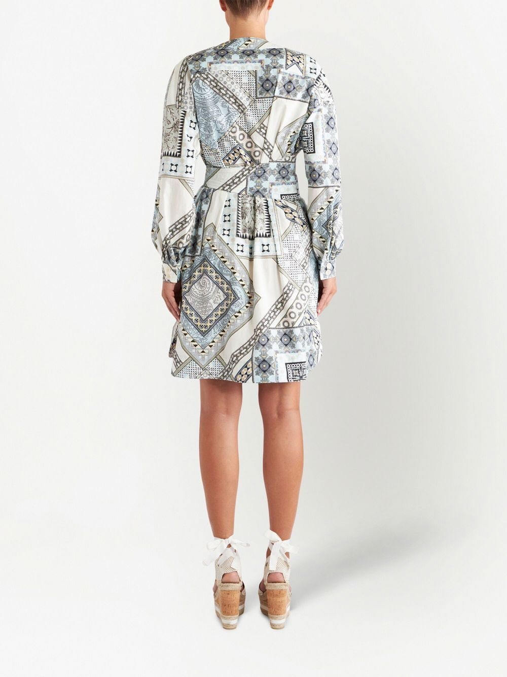 Etro Dresses Clear Blue Cotton