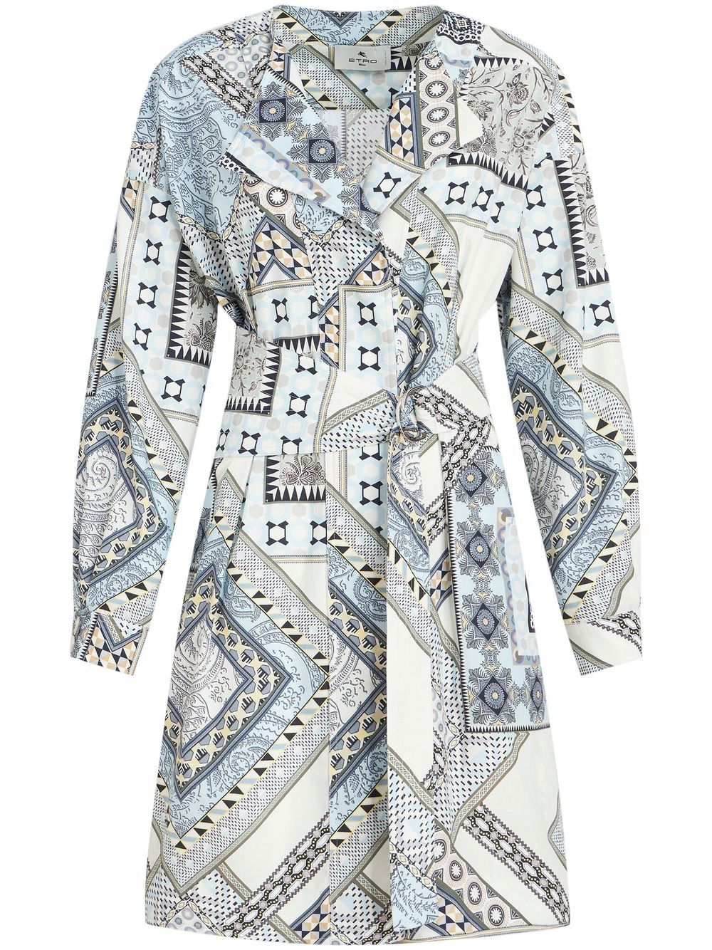 Etro Dresses Clear Blue Cotton