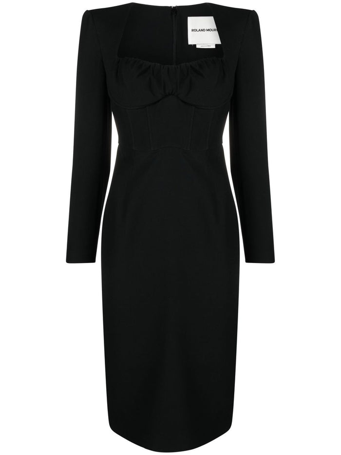 Roland Mouret Pre Dresses Black Outer: Wool