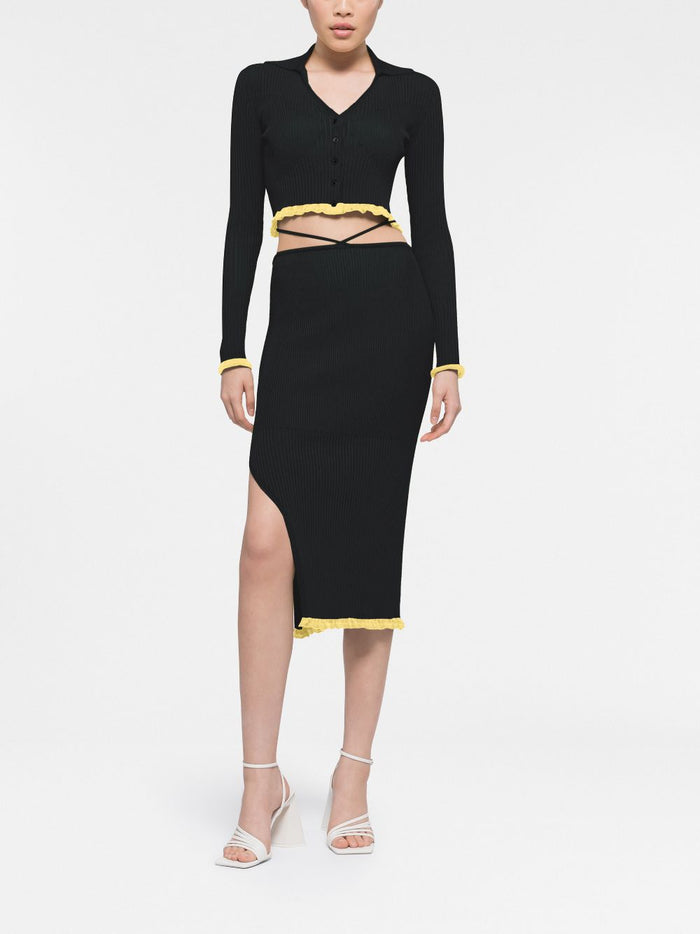 AZ FACTORY BY ESTER MANAS Top Green Viscose