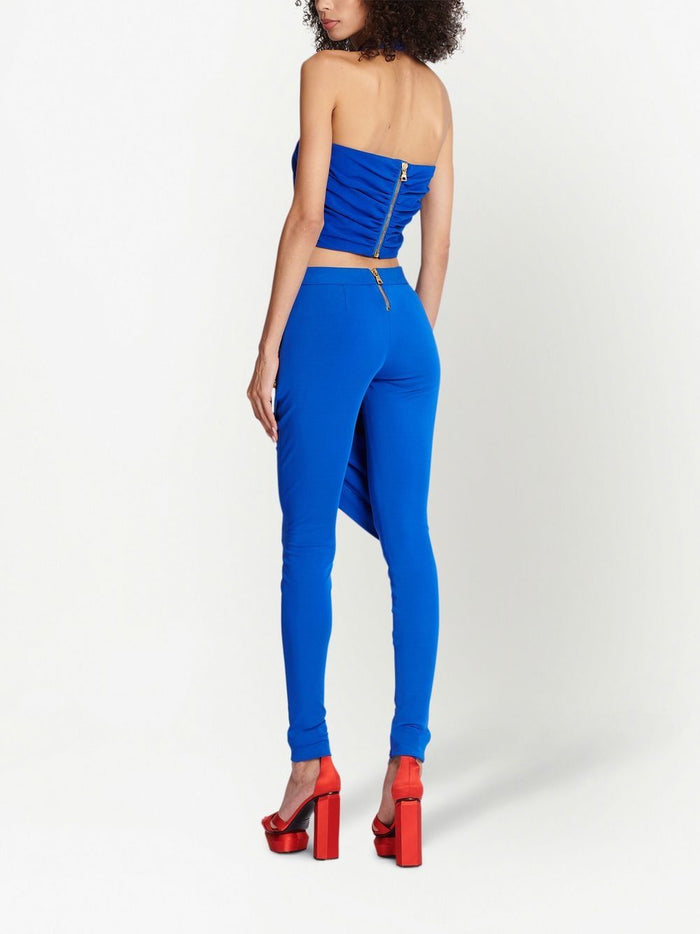 Balmain Top Blue Body: Viscose