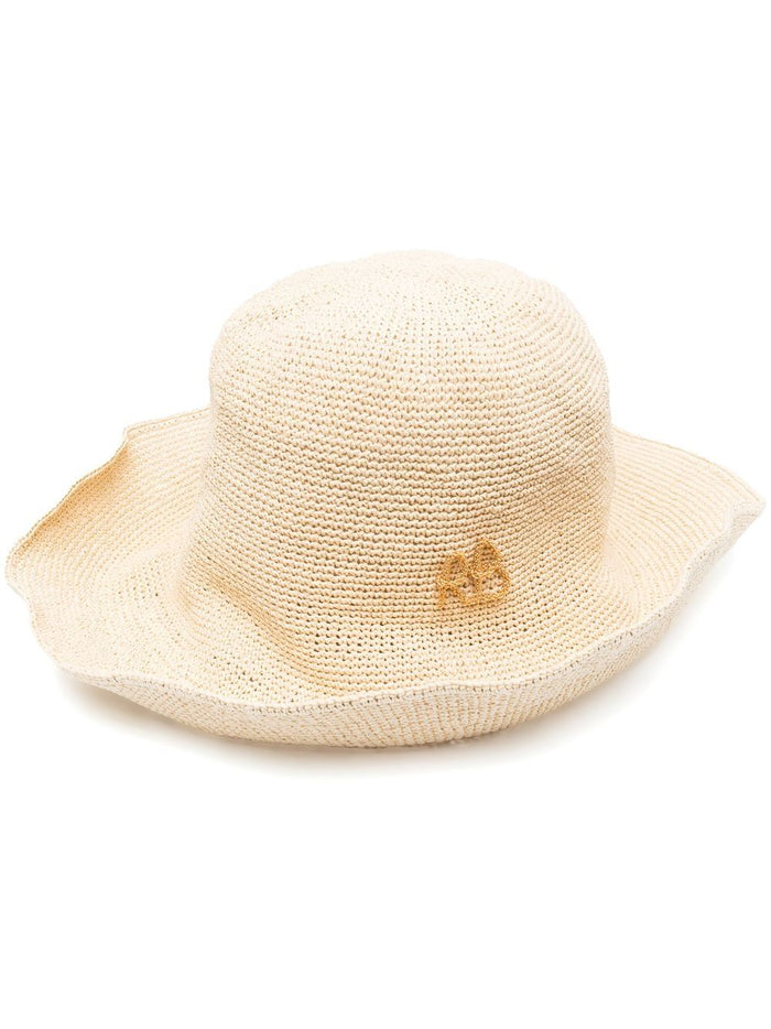 RUSLAN BAGINSKIY Hats Beige Straw