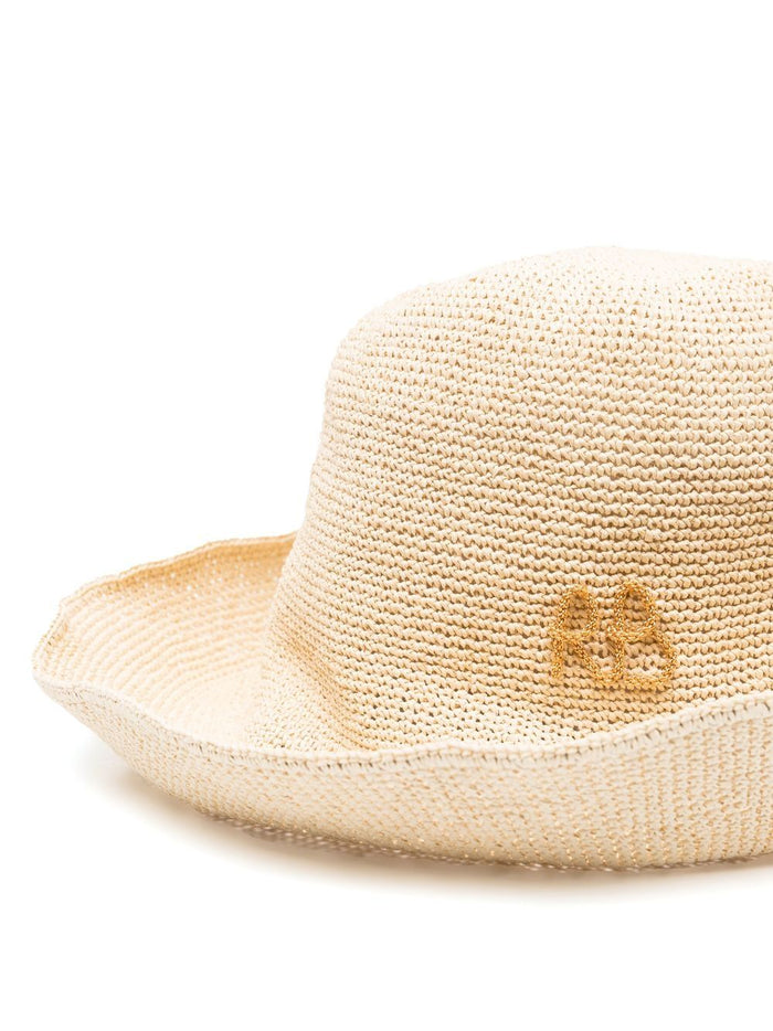 RUSLAN BAGINSKIY Hats Beige Straw