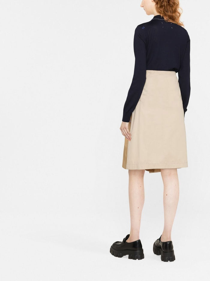 Maison Margiela Sweaters Blue Wool