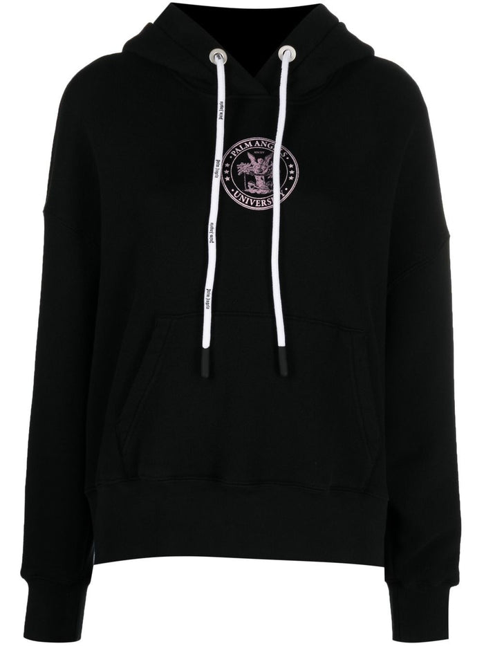 Palm Angels Sweaters Black Cotton
