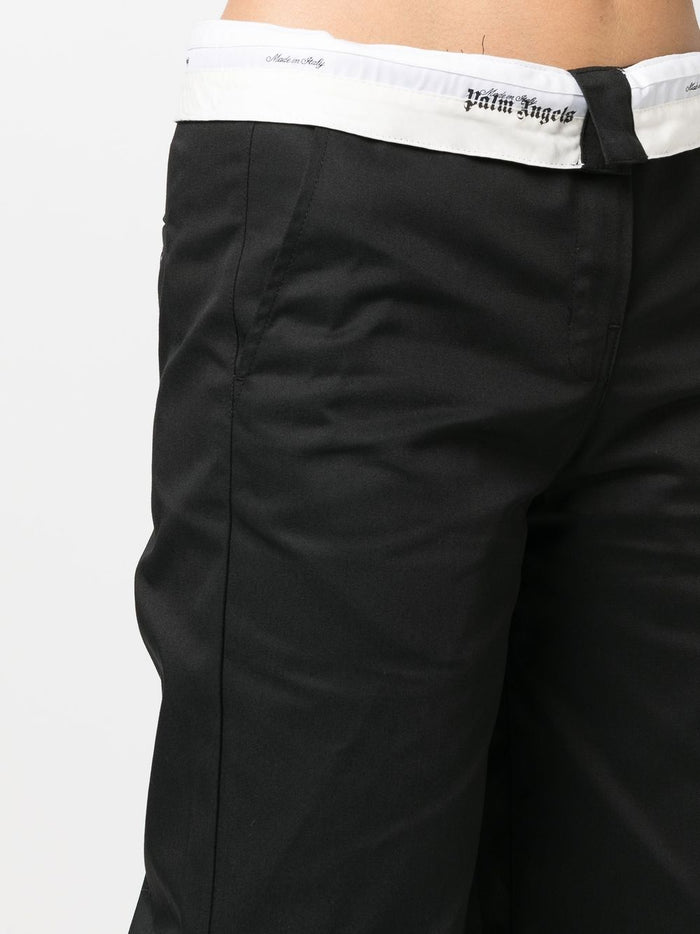Palm Angels Trousers Black Lining: Polyester