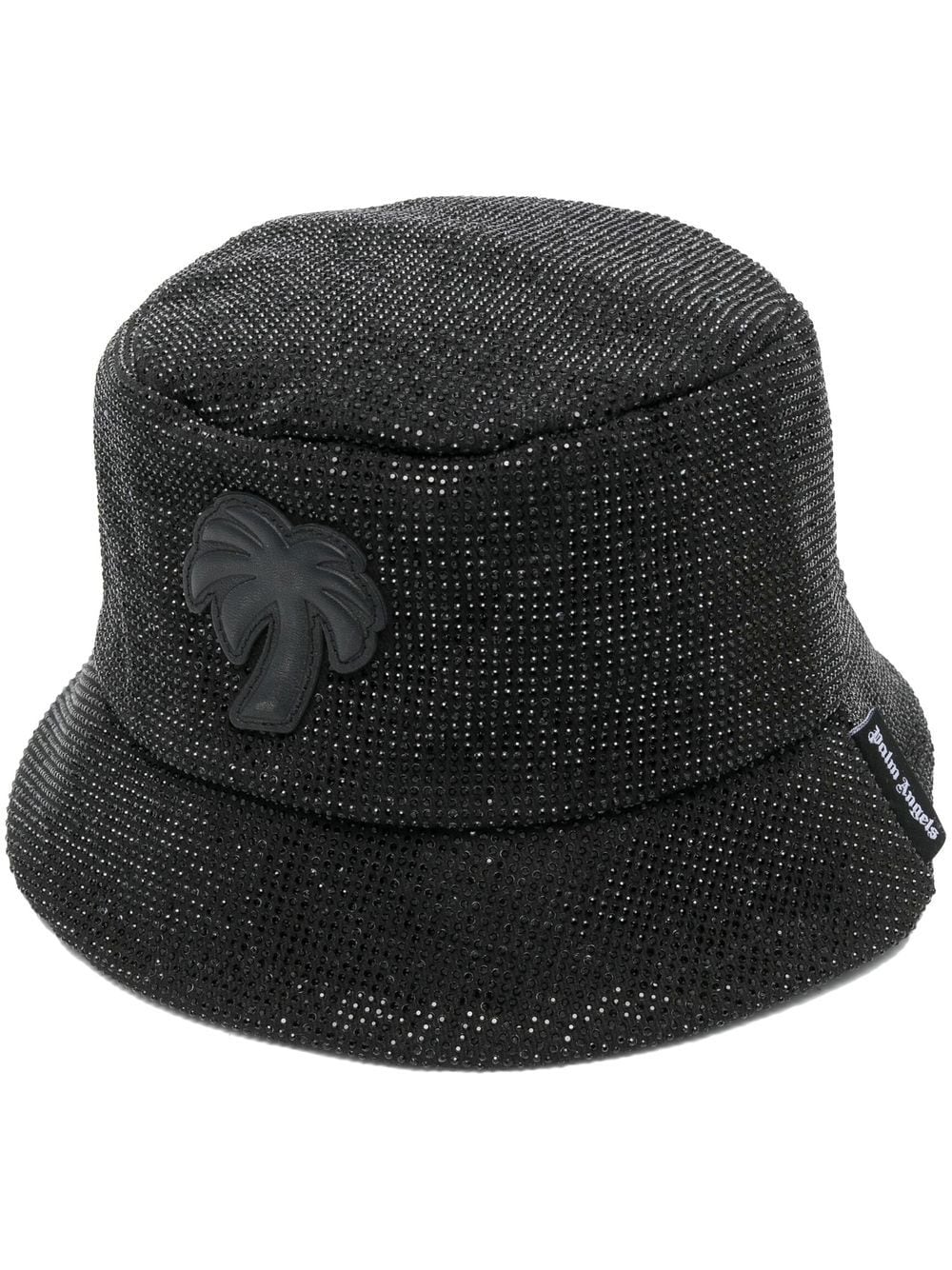 Palm Angels Hats Black Outer: Cotton