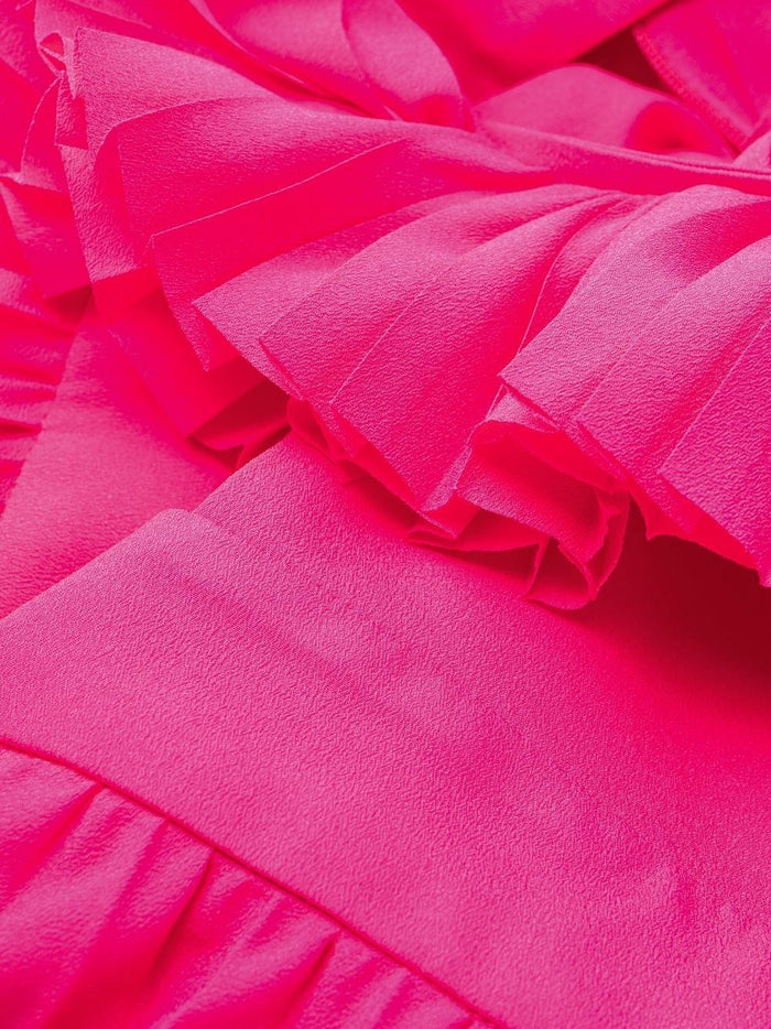 Parosh Dresses Fuchsia Polyester