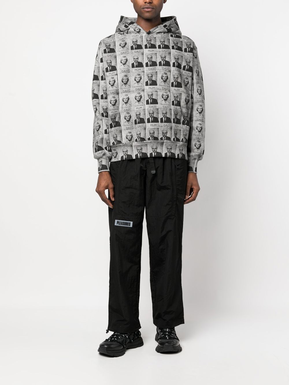 Pleasures Trousers Black Nylon