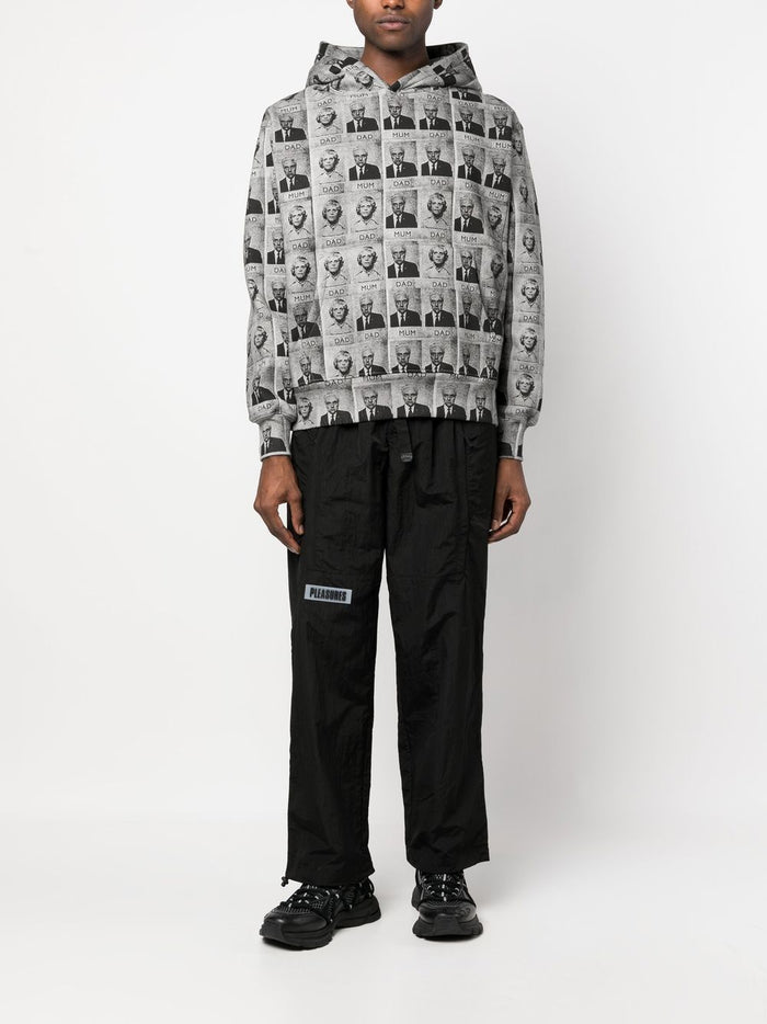 Pleasures Trousers Black Nylon