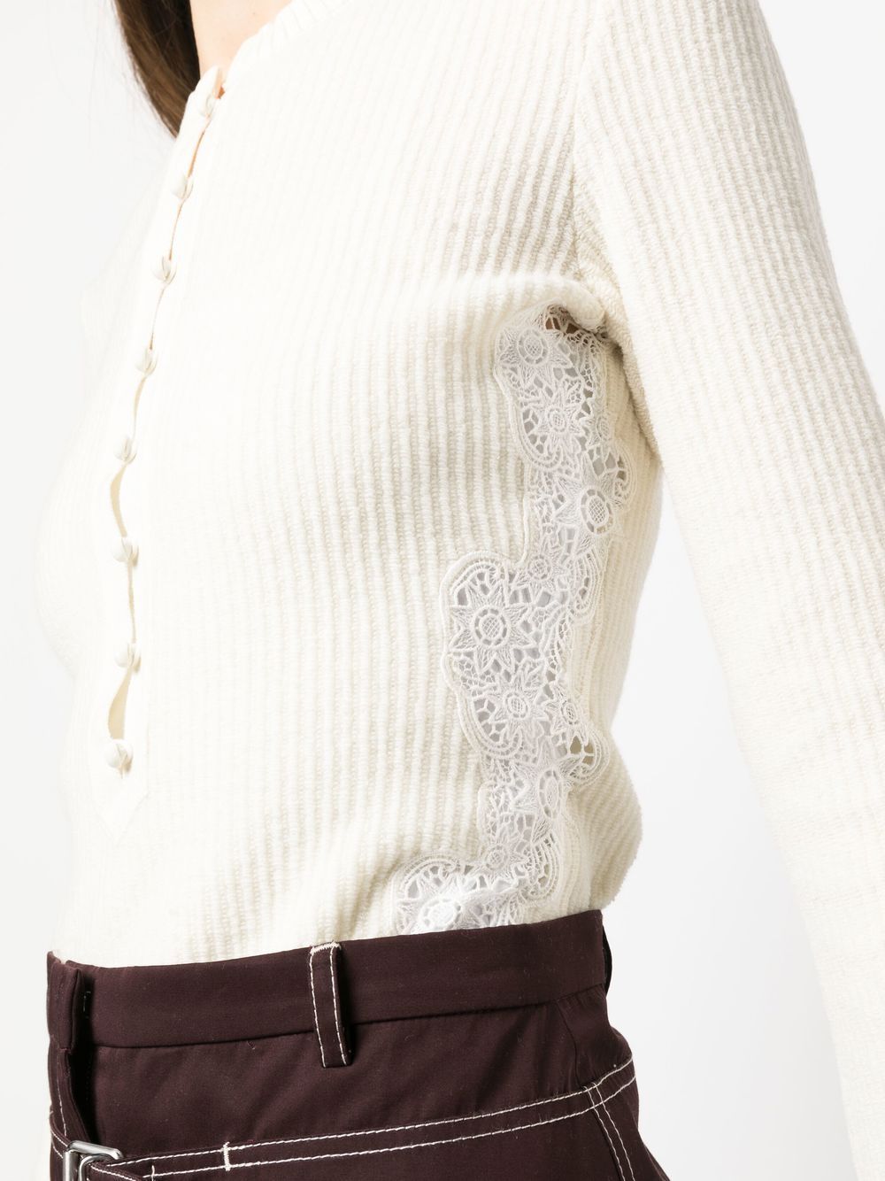 Chloè Sweaters White Virgin Wool