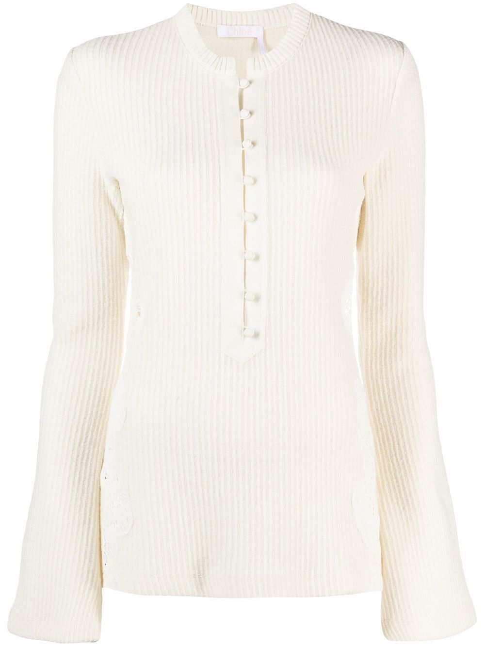 Chloè Sweaters White Virgin Wool