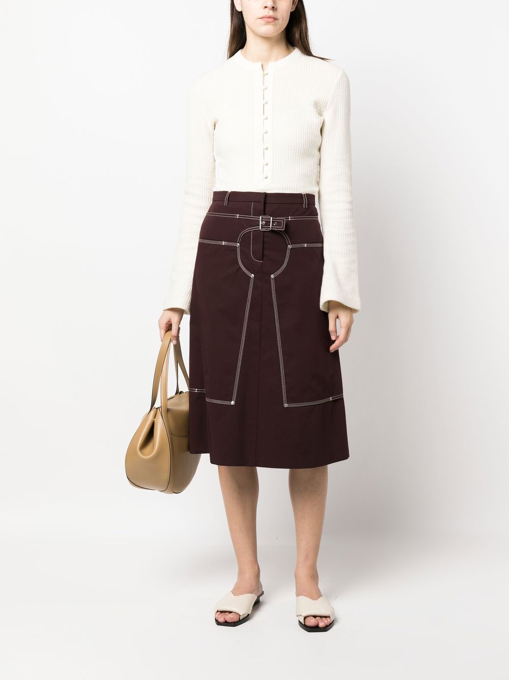 Chloè Sweaters White Virgin Wool