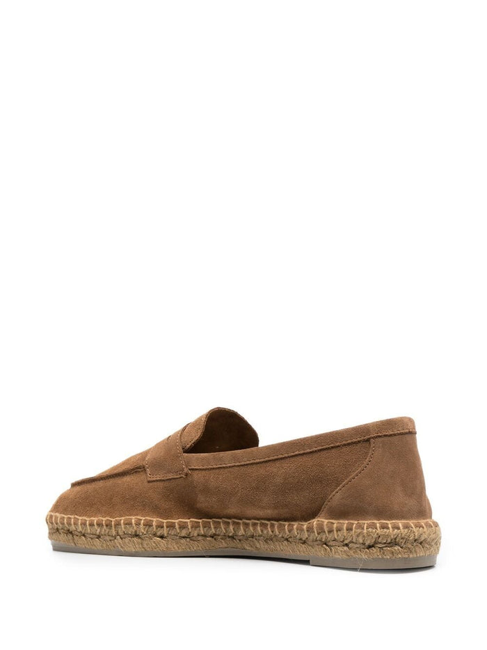 Castaner Flat Shoes Brown Outer: Suede