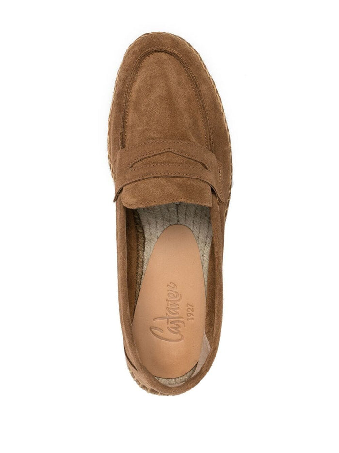 Castaner Flat Shoes Brown Outer: Suede