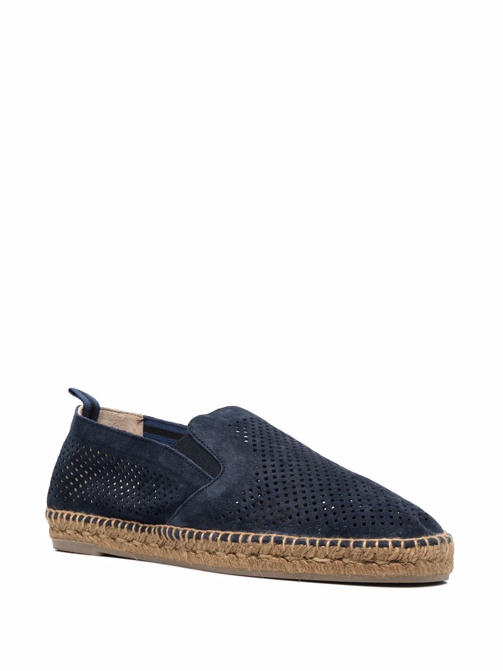 Castaner Flat Shoes Blue Sole: Rubber