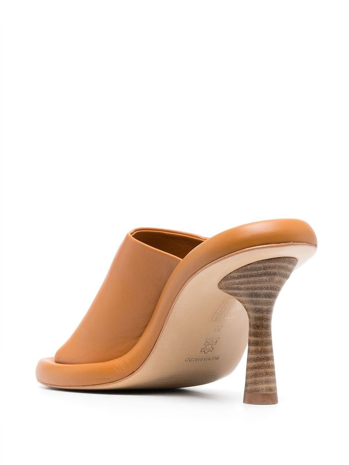 Paloma Barcelò Sandals Yellow Sole: Calf Leather
