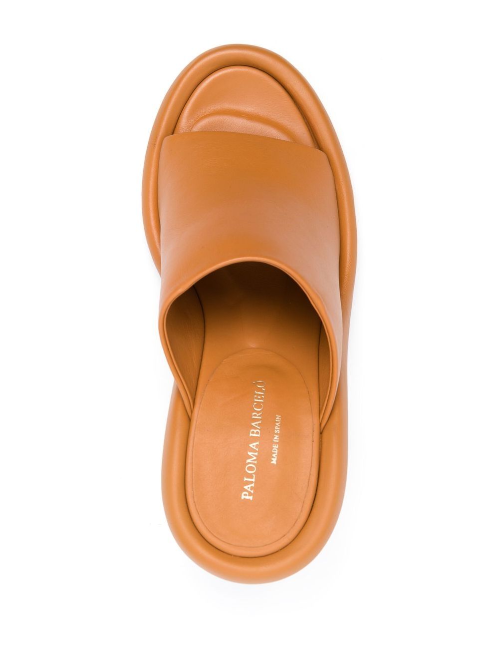 Paloma Barcelò Sandals Yellow Sole: Calf Leather