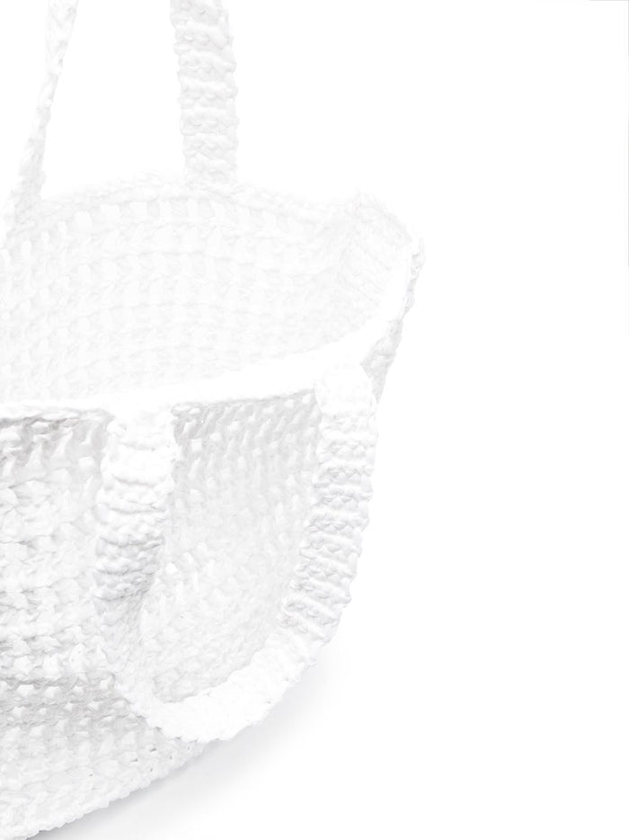 Chica Bags White Raffia