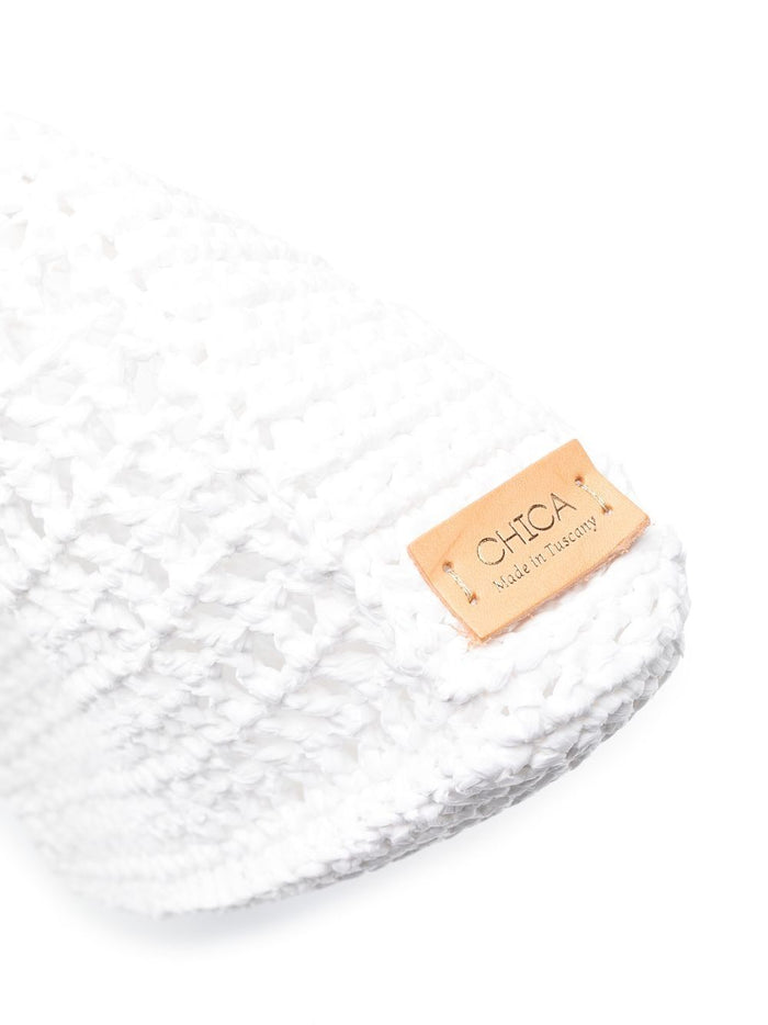 Chica Bags White Raffia