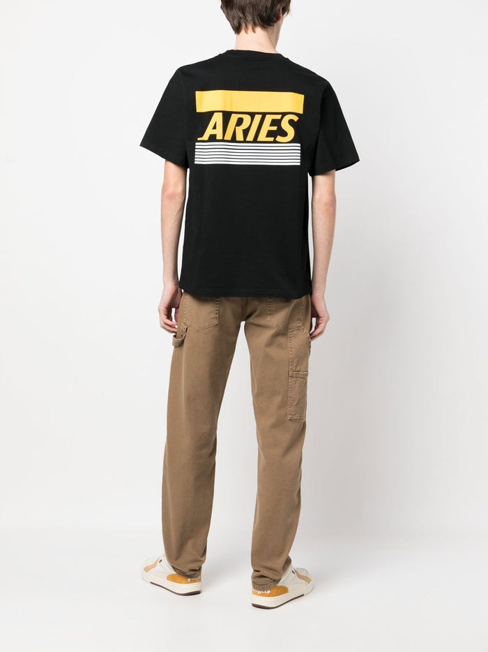 Aries T-Shirts And Polos Black Cotton