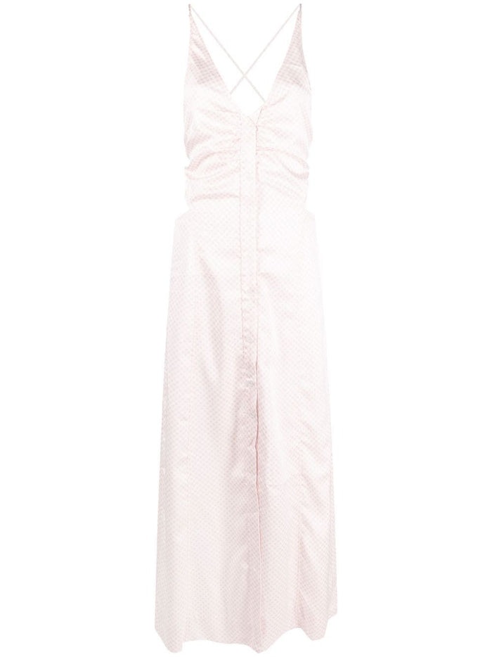 Ganni Dresses Lilac Outer: Recycled Polyester