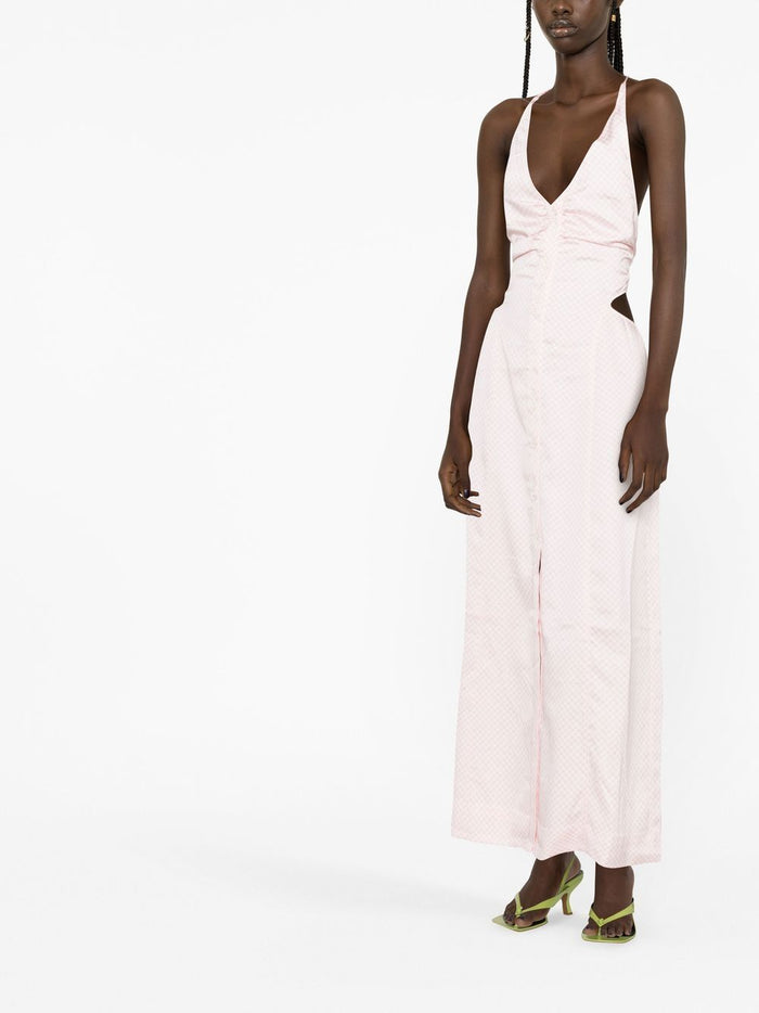 Ganni Dresses Lilac Outer: Recycled Polyester