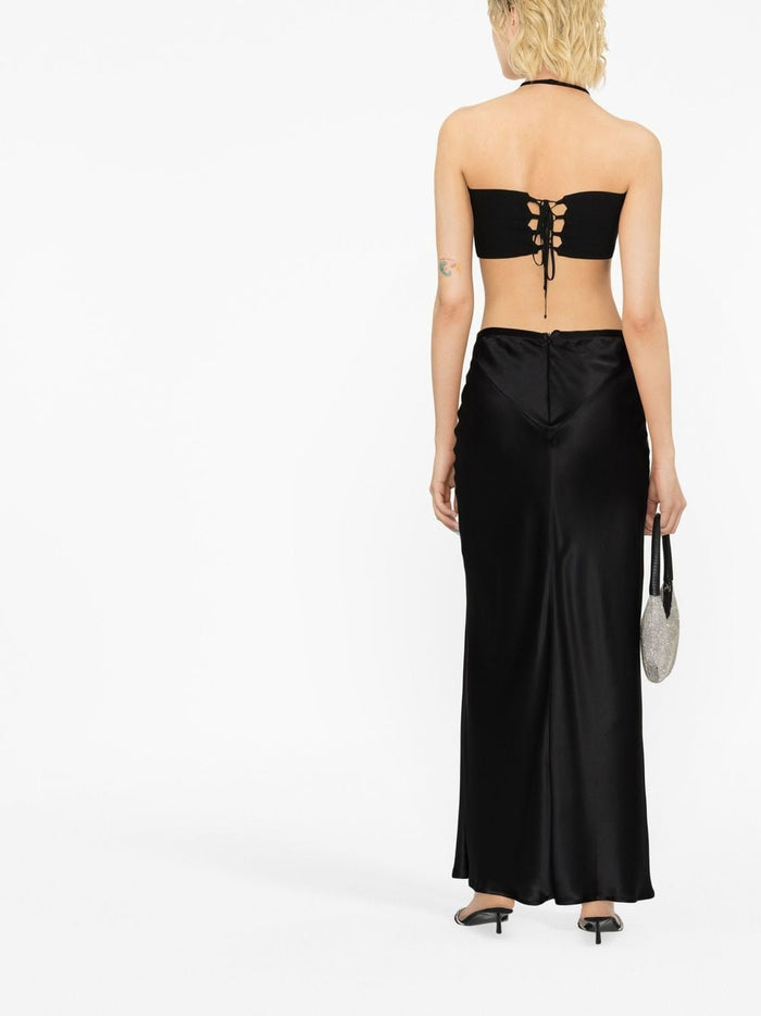 Andrea Adamo Top Black Viscose