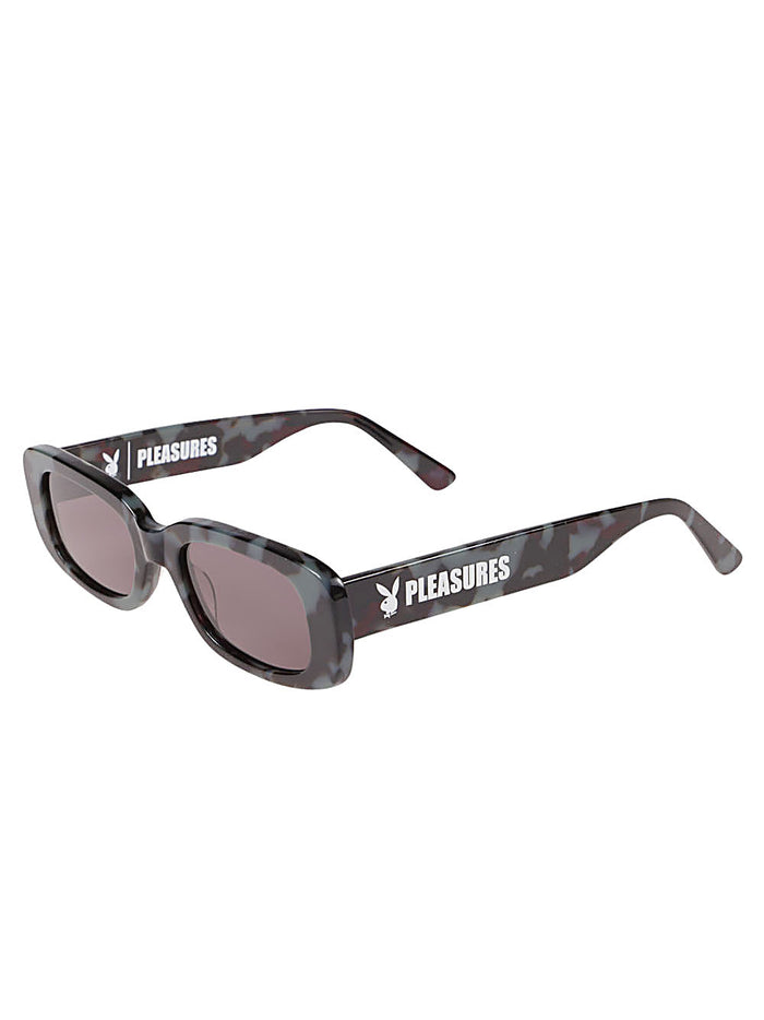 Pleasures Sunglasses Black Main Material: Acetate