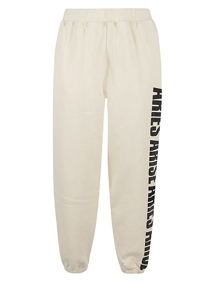 Aries Trousers White Main Material: Cotton