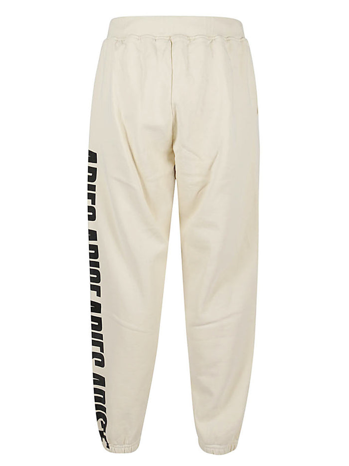 Aries Trousers White Main Material: Cotton