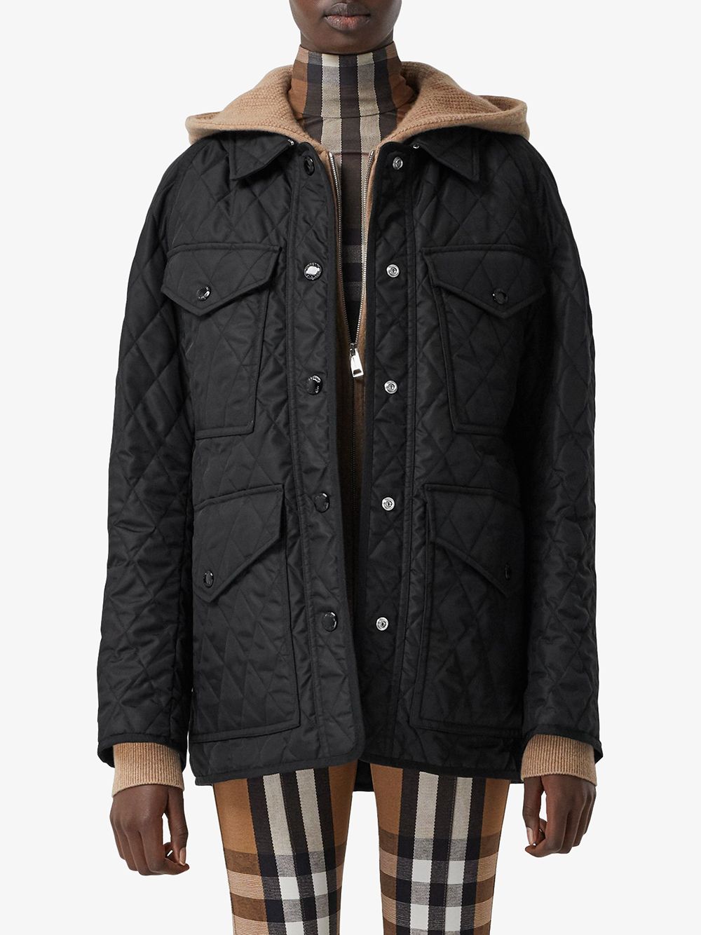 Burberry Jackets Black
