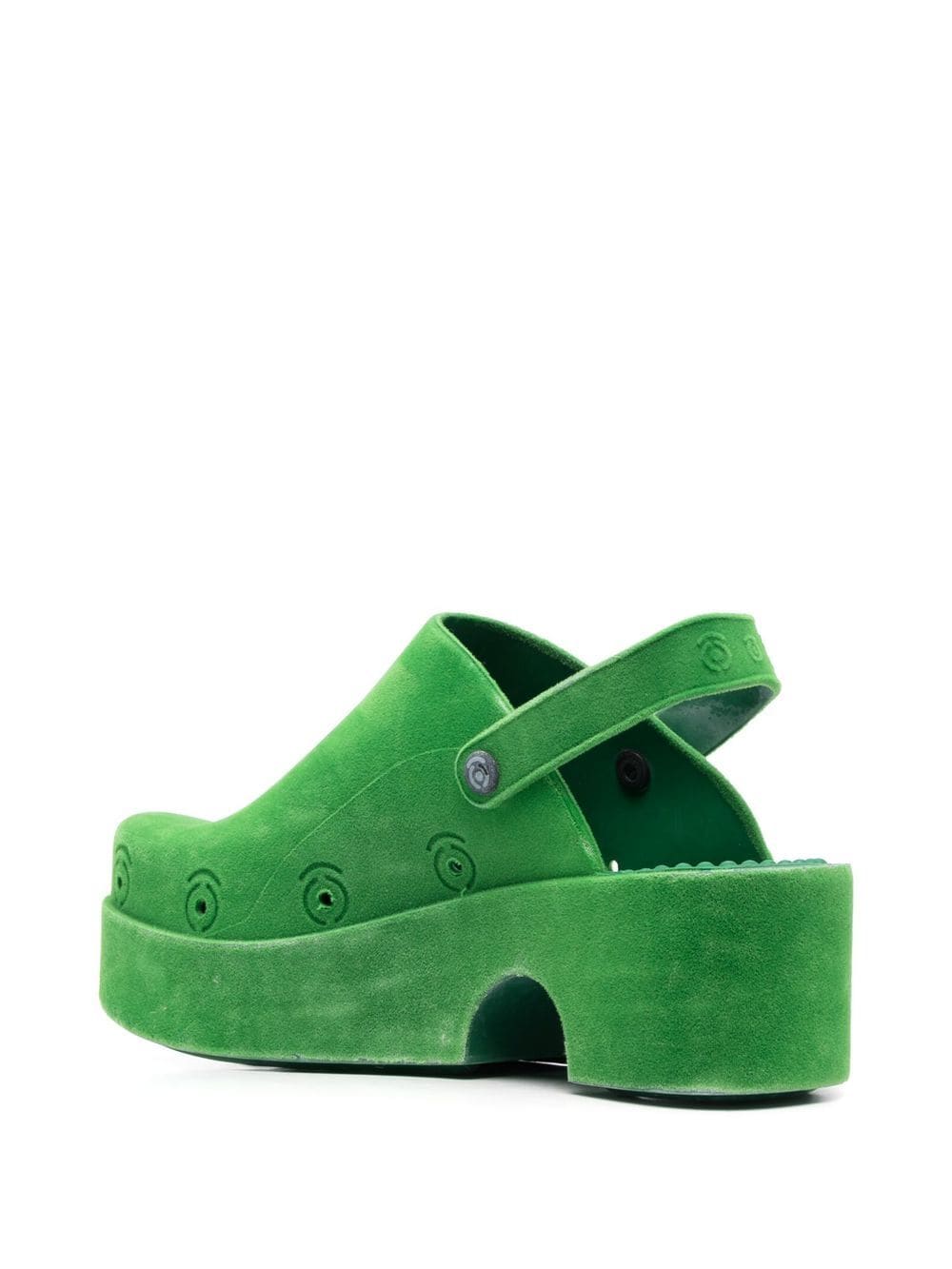 XOCOI Sandals Green Outer: Fabric