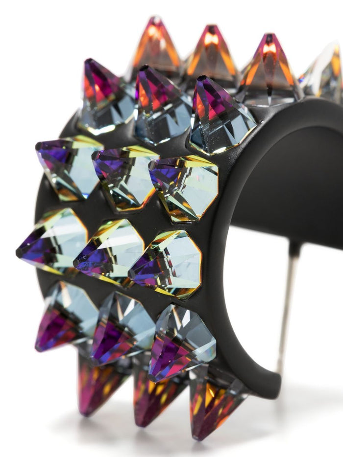 Amina Muaddi Bijoux Red Crystal