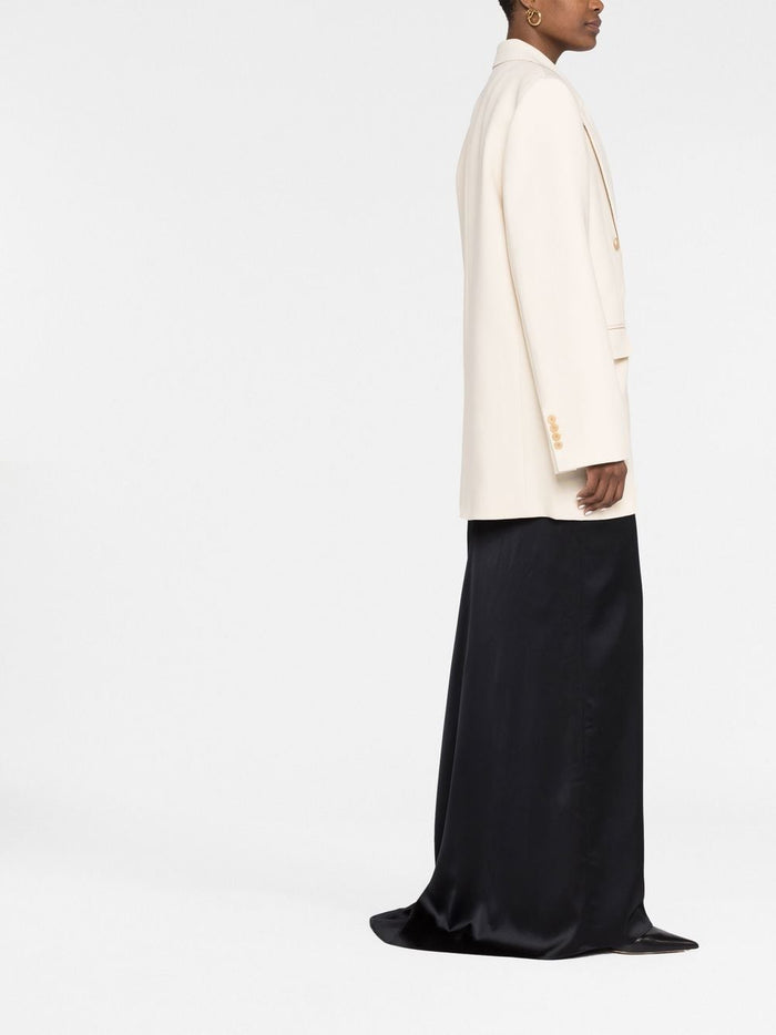 KHAITE Jackets Black Outer: Virgin Wool
