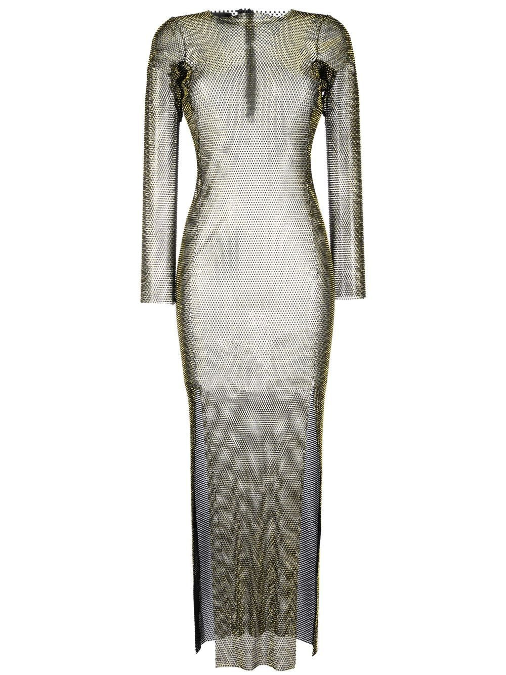 SANTA BRAND Dresses Brown Rhinestone