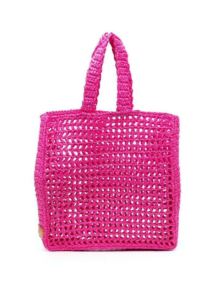 CHICA Bags Fuchsia Raffia