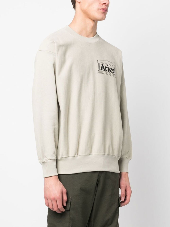 Aries Sweaters Green Cotton