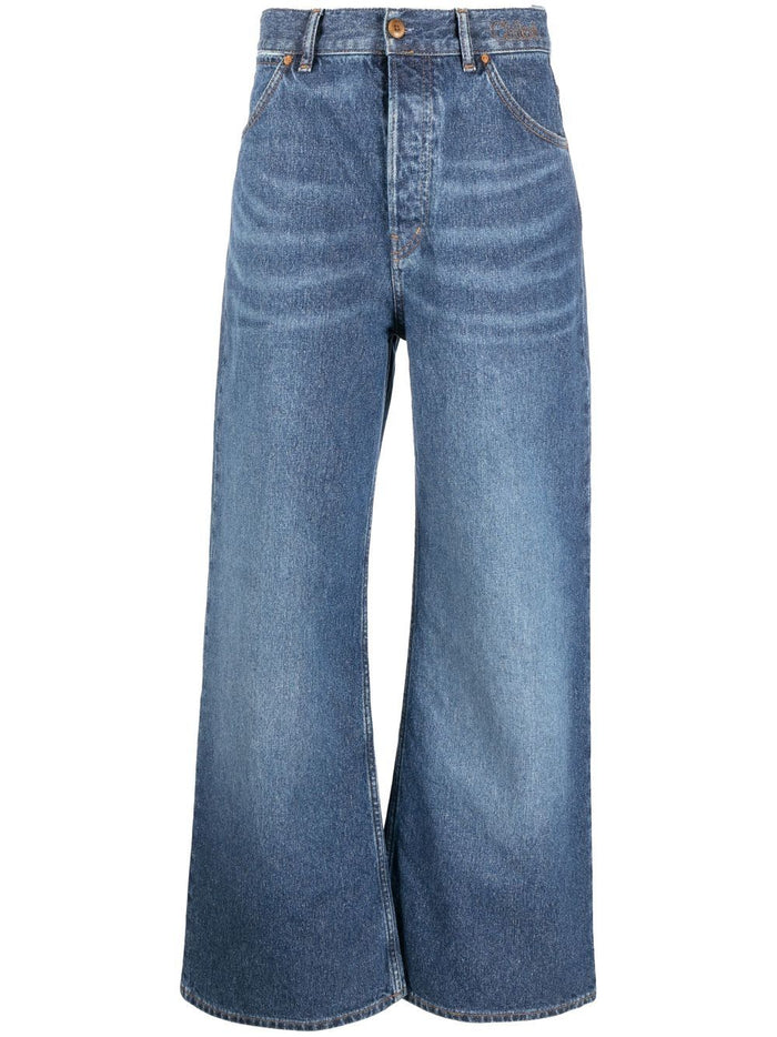 Chloè Jeans Blue Outer: Cotton