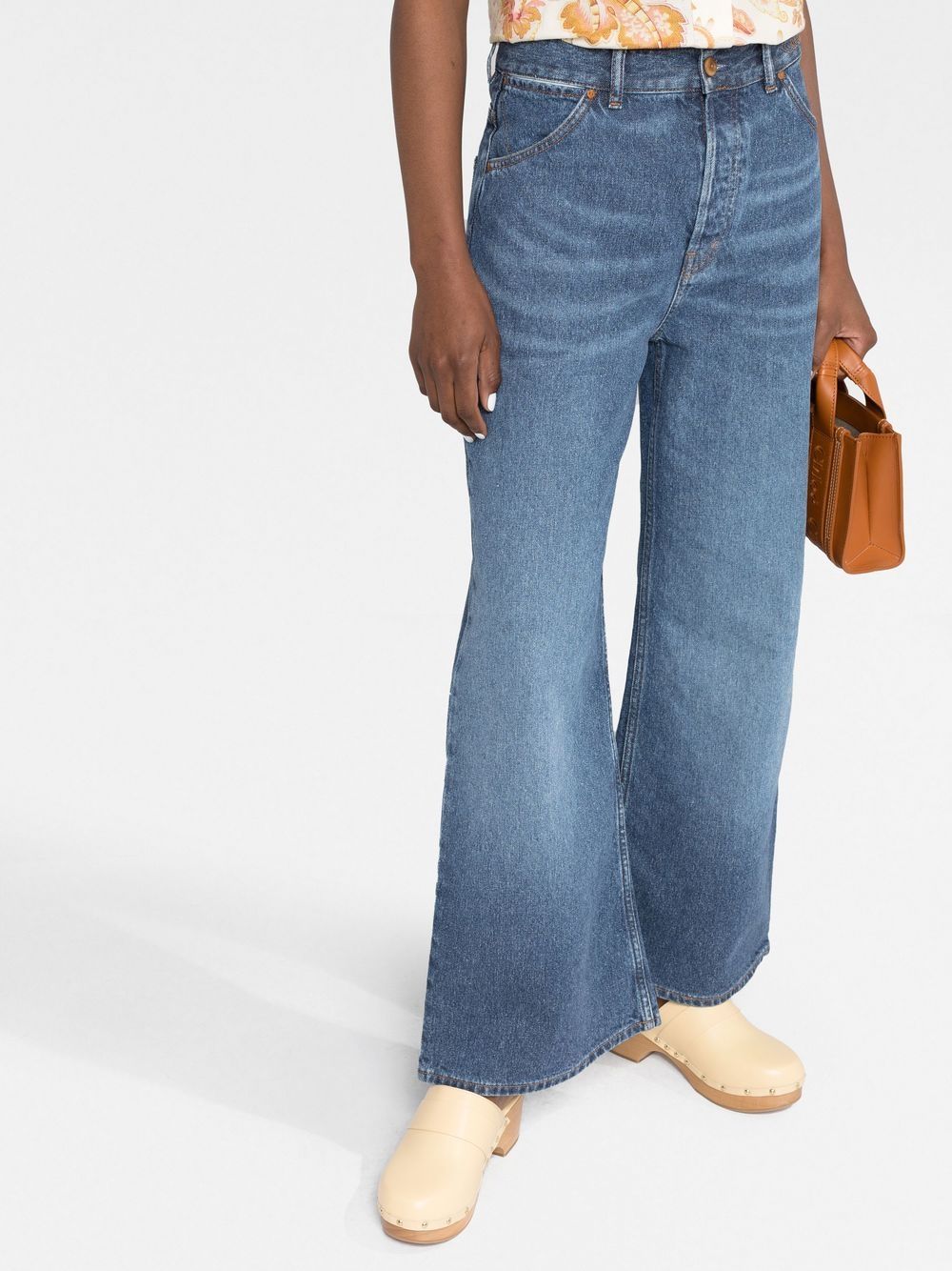 Chloè Jeans Blue Outer: Cotton