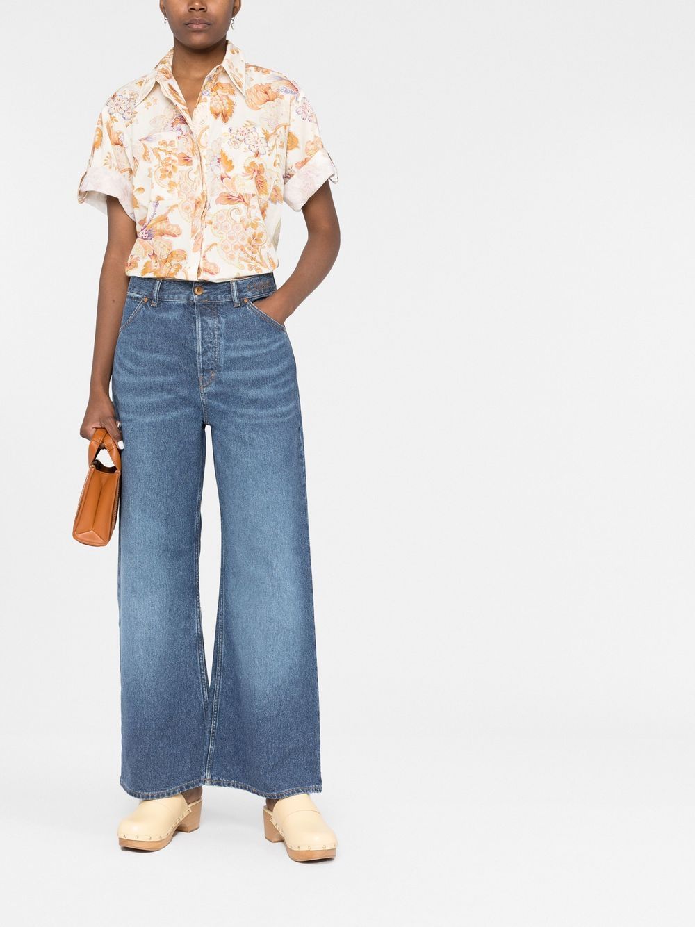 Chloè Jeans Blue Outer: Cotton