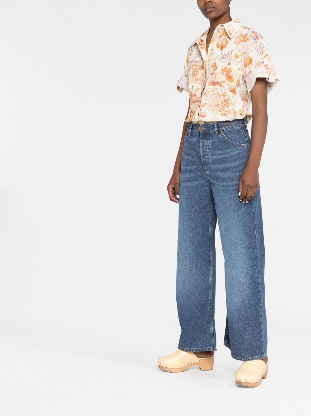 Chloè Jeans Blue Outer: Cotton