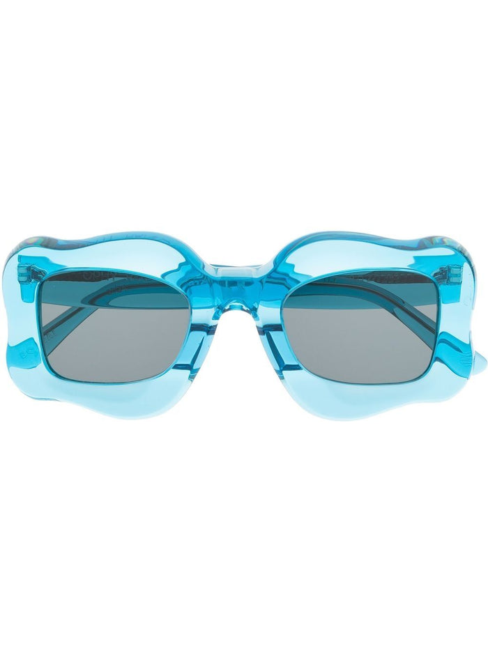 Bonsai Sunglasses Clear Blue Pvc