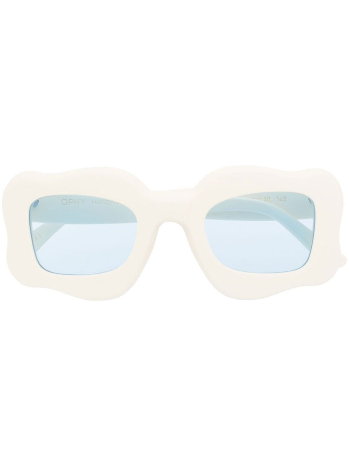 Bonsai Sunglasses White Pvc