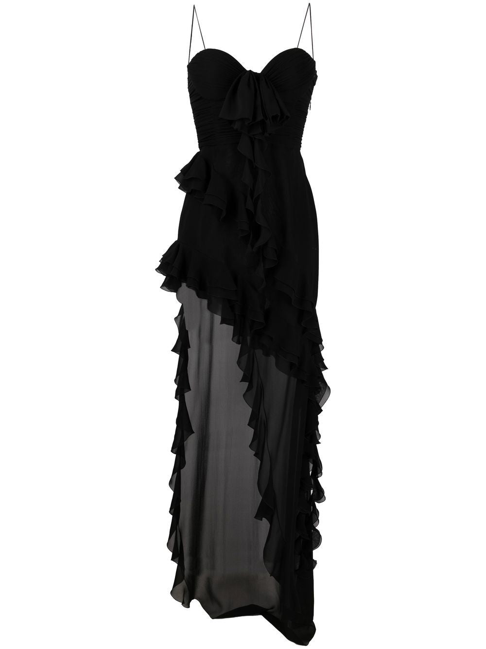 Alessandra Rich Dresses Black Outer: Silk Lining