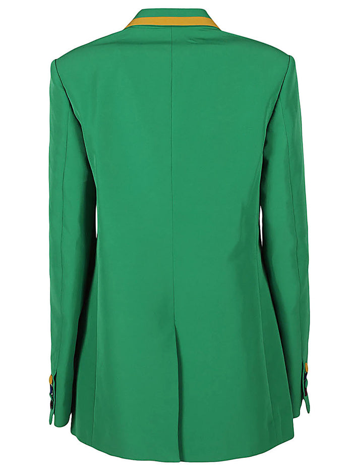 ALESSANDRO ENRIQUEZ Jackets Green Main Material: Polyester