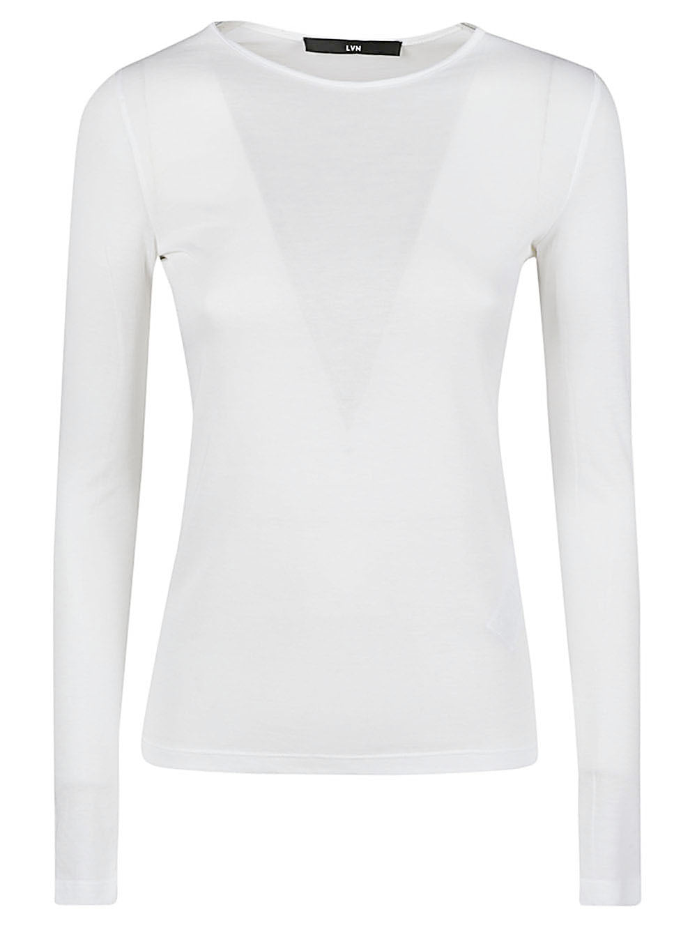 Liviana Conti T-shirts and Polos White Main Material: Modal Cotton