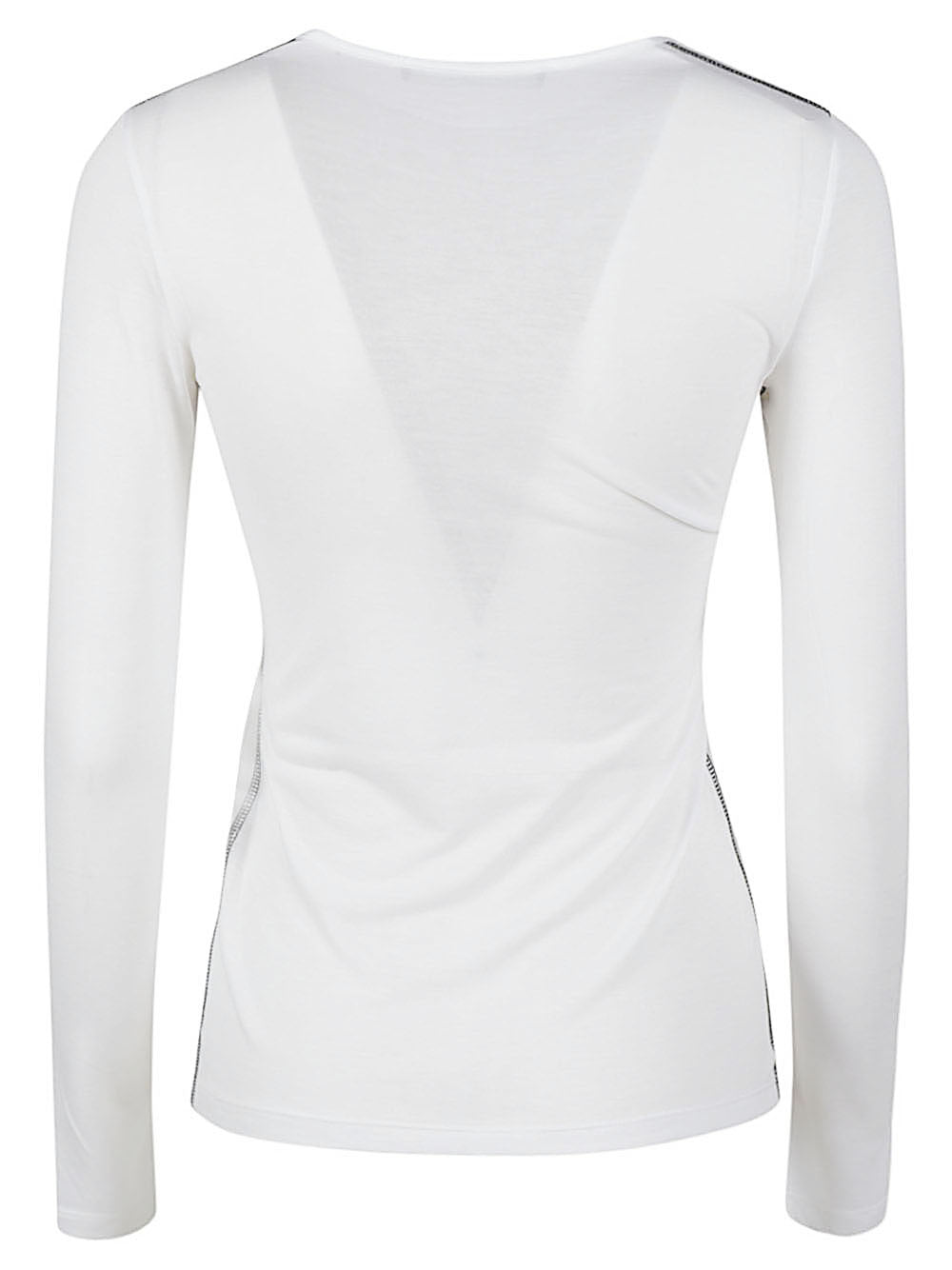 Liviana Conti T-shirts and Polos White Main Material: Modal Cotton