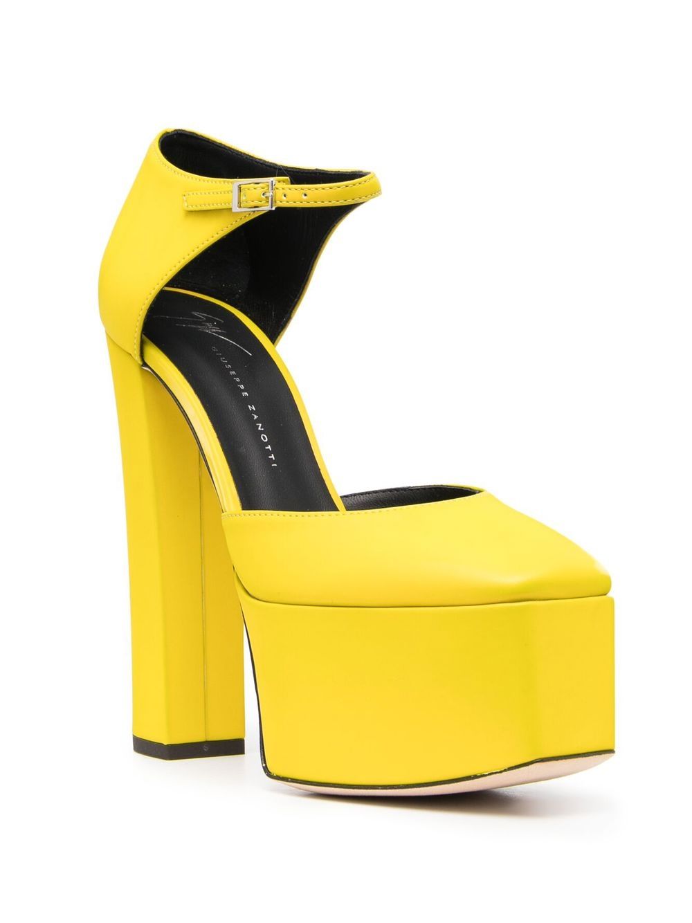 Giuseppe Zanotti With Heel Yellow