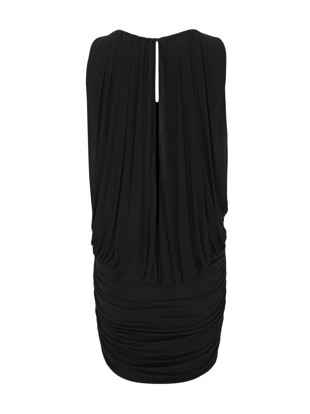 Saint Laurent Dresses Black Cotton Outer: Cupro